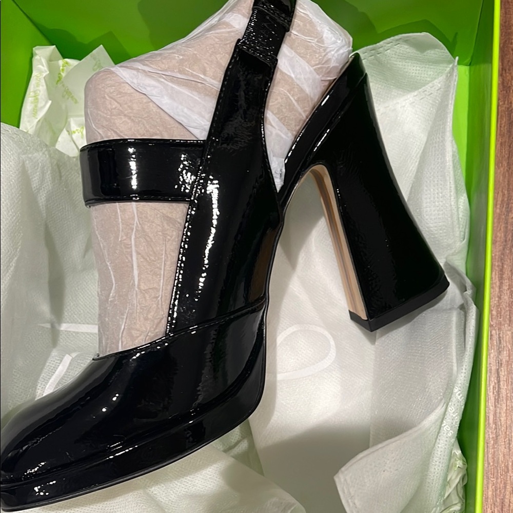 Sam Edelman Black Heels Elegant Design